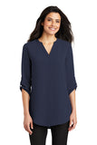 Port Authority ® Ladies 3/4 Sleeve Tunic Blouse