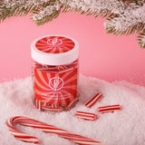 Strawberry Licorice Candy Cane Gummies: Large Jar