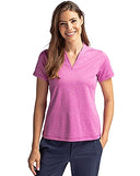 Cutter & Buck® Forge Heathered Stretch Blade Polo