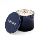 SOLARA 296 ml / 10 oz METALLIC GLASS CANDLE WITH TIN LID