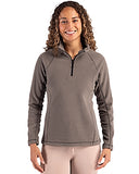 Cutter & Buck® Clique Powder Recycled Fleece Quarter Zip Pullover
