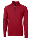 Cutter & Buck Adapt Eco Knit Stretch Recycled Mens Quarter Zip & Ladies Half Zip Pullover