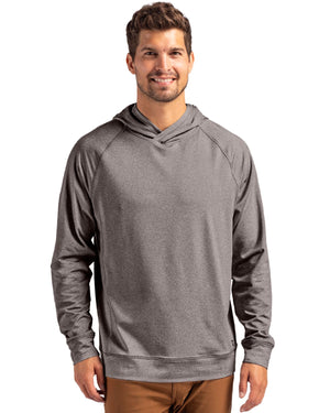 Cutter & Buck® Adapt Knit Recycled Heathered Hooded Pullover