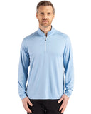 Cutter & Buck® Coastline Recycled Double Peached Mens Quarter Zip Pullover