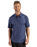 Cutter & Buck Pike Recycled Fern Print Mens Polo