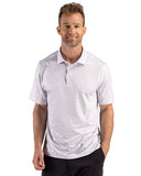 Cutter & Buck Pike Recycled Fern Print Mens Polo