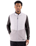 Cutter & Buck® Men's Woodland Epic Versatility Recycled Hybrid Full-Zip Vest