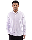 Cutter & Buck® Men's Skyline Windowpane Recycled Dress Shirt