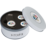 Pitchfix ® Fusion 2.0 Tin w/ Ball Markers