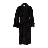 Terry Velour Shawl Collar Robe
