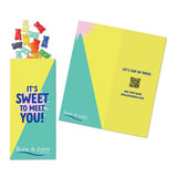 Full-Color Custom Sweeter Cards with Albanese® Gummi Bears