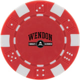Poker Chip Golf Ball Marker