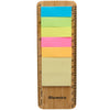 FSC® Certified Bamboo Ruler with Sticky Notes