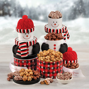 Sweet Snowman Tower