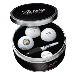 Titleist ® ProV1 Tin Kit w/ 3-Balls