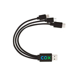 C3 PLUS Charging Cables with Marketing Card