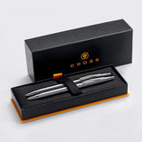 Cross® Classic Century Lustrous Chrome Pen & Pencil Set