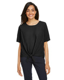 Devon & Jones ® Perfect Fit Tie-Front Blouse