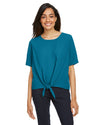 Devon & Jones ® Perfect Fit Tie-Front Blouse