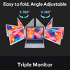 Laptop Trio Monitor Extended