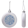 Shatter Resistant Flat Round Ornament