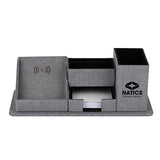 Amridge Wireless Charging Desk Organizer