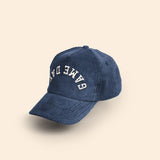 5-PANEL HAT FLAT BRIM UNSTRUCTURED CORDUROY