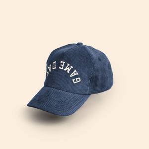 5-PANEL HAT FLAT BRIM UNSTRUCTURED CORDUROY