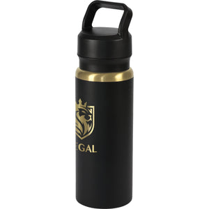 28oz Urban Peak® Dual Top Gold Water Bottle