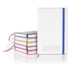 Castelli White Laser Medio Lined White Page Journal