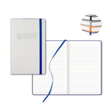 Castelli White Laser Medio Lined White Page Journal