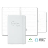 Castelli Oceano ECO rPET Medio Lined Recycled White Page Journal