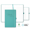 Castelli Oceano ECO rPET Medio Lined Recycled White Page Journal