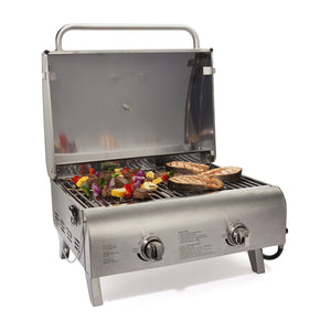 La Cuisine® Outdoor Chef's Style Stainless Tabletop Grill