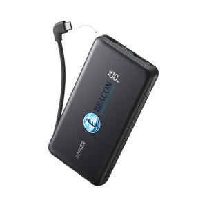 Anker® Power Bank (10K, 22.5W) w/ Built-In Cable