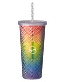 Prime Line b.free Pride 22oz Sparkle Straw Tumbler