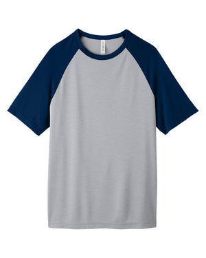 Team365® Unisex Colorblock Raglan Tee