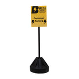 72" Rover Portable Sign Post Double-Sided kit