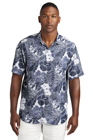 Tommy Bahama® Cocount Point Playa Flora Short Sleeve Button Down Shirt