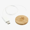 Bamboo MagClick® Fast Wireless Charging Pad