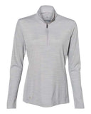 Adidas® Brushed Heathered ¼ Zip Pullover