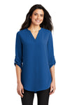 Port Authority® Ladies 3/4 Sleeve Tunic Blouse