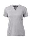 Cutter & Buck® Forge Heathered Stretch Blade Polo