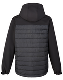 Dri Duck® Men's Pinnacle Puffer Body Softshell Hooded Jacket