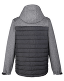 Dri Duck® Men's Pinnacle Puffer Body Softshell Hooded Jacket