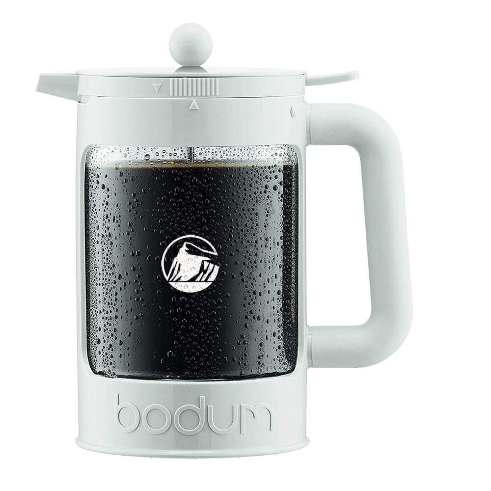 Bodum Outdoor French Press Gift Set, Green and White, 34oz, Includes Coffee  Beans 