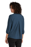 Mercer + Mettle® Ladies Stretch Crepe 3/4 Sleeve Blouse