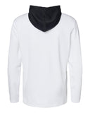Adidas® Textured Mixed Media Hooded Sweatshirt