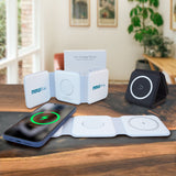 Chi-Charge Foldable 3-in-1 Fast Charging Mat