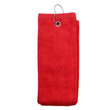 16" x 25" Tri-Fold Golf Towel w/ Hook